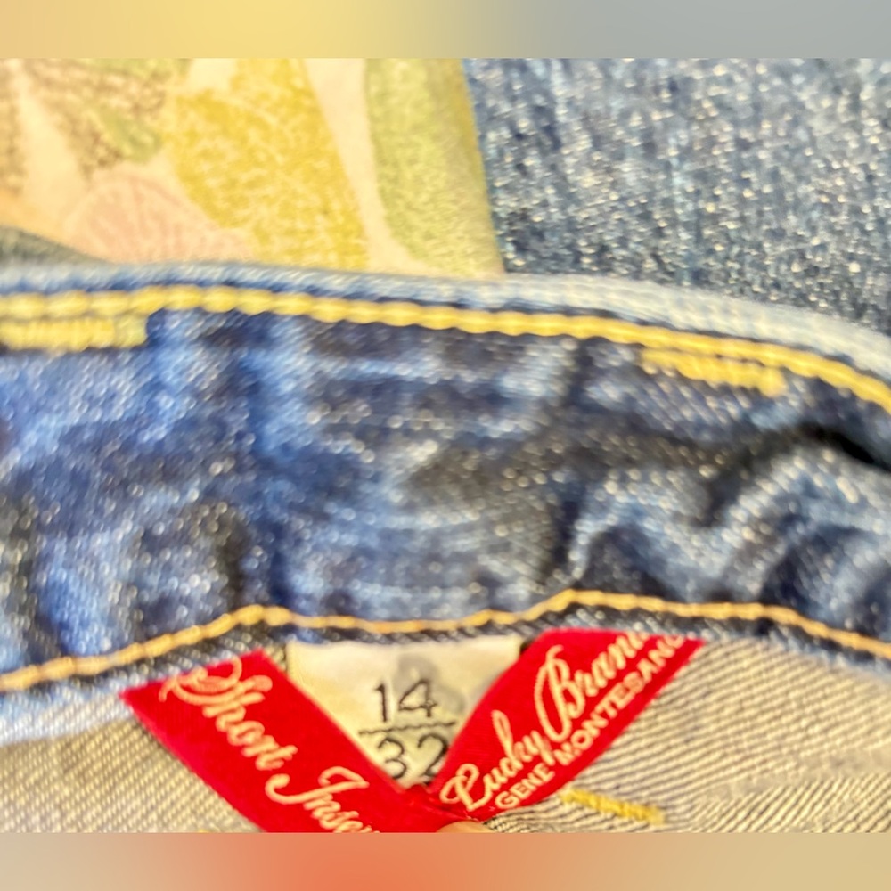 Lucky Brand Women’s Light Dark Blue Bootcut Jeans - Picture 5 of 5